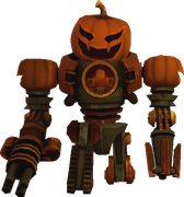 Defeated Jack-o-Bot.