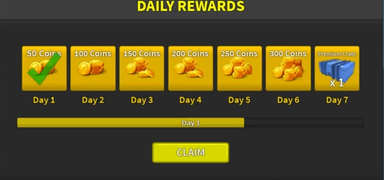 Daily rewards.