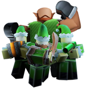Classic skin on a render.
