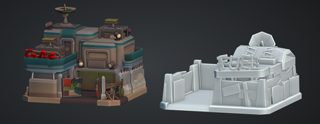 Wasteland Military Base on a development image.