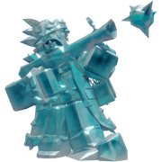 Default skin on the Snowballer Charm.