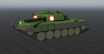 Default Tank on a development image.