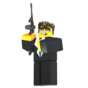 Default skin on a render.