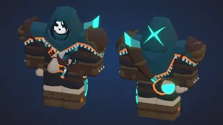 Pirate skin on a development image.