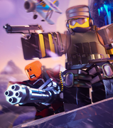 Default skin on a render.