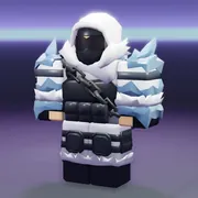 Frost skin on a development image.