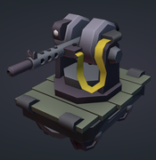 Wikia skin sentry on a development image.
