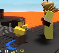 Cowboy on a development image.