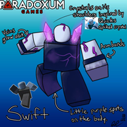 Swift on its concept art.