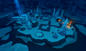 Northern Lights on a development image.