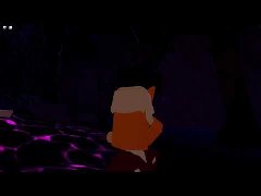 The Umbra in the middle A Dark Tale cutscene.