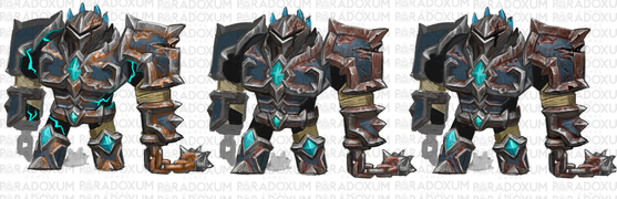 Fallen Honor Guard on concept art.