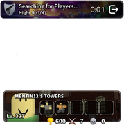 Searching for players.