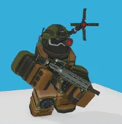Default Rifleman on a development gif.
