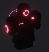Phantom skin on a development image.