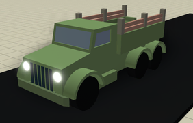 Truck1 on a development image.