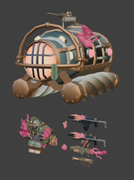 Abyssal skin on a development image