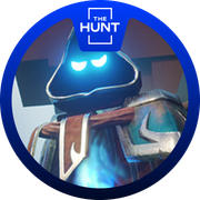 Korblox Deathwalker on the Defeat Deathwalker! | The Hunt First Edition badge.