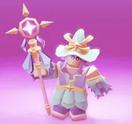 Grand Mage skin on a render.