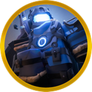 Default skin on the Frost Blaster gamepass.