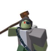 Gravekeeper on a render.