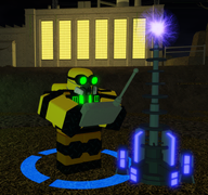 Hazmat skin on a development image.