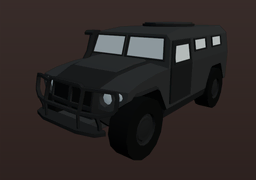 Black Ops Humvee on a development image.