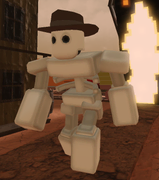Giant Skeleton affected by the Cowboy modifier.