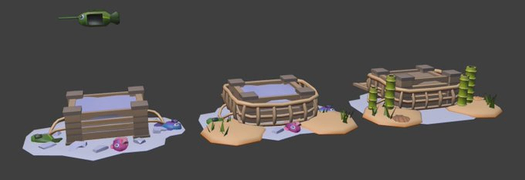 Seal skin on a development image.