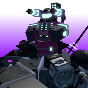 Fallen Guardian on the War Machine’s current Level 5 upgrade icon and Accelerator's first Level 5 upgrade icon.