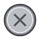 Cross button
