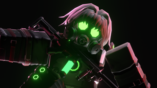 Phantom skin on a render.