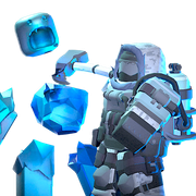 Frozen on the Sledger's current Level 4 icon.