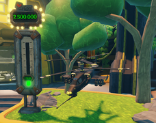 Mercenary skin in the lobby.