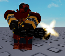 Survivor skin on a development image.