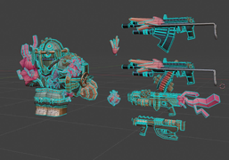 Abyssal skin on a development image