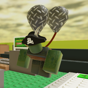 Lead Balloon affected by the Exploding Enemies modifier.