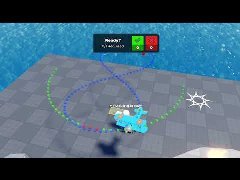 Default skin on a development video.