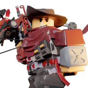 Default skin on a render.