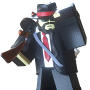 Default skin on a render.