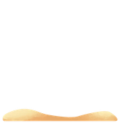 Sand that appears on top of the text.