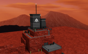 Mars on a development image.