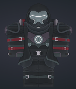 Phantom skin on a development image.