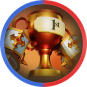 Champion Templar on the “First Ranked Match Win” badge.