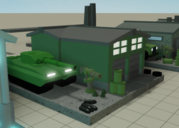 Default Military Base on a development image.