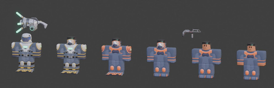 Scuba Ops skin on a development image.