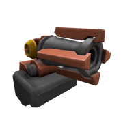 Unused Jack O' Bot Shoulder Cannon accessory.