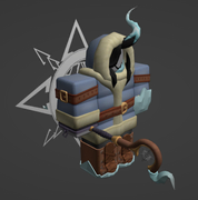 Ice Witch skin on a development image.