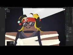 Beach skin in a development video.