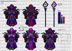Fallen Summoner on concept art.